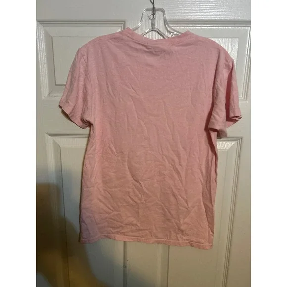 Simply Southern Having Fun Cures The Soul Pink Graphic T-Shirt Small Skeletons - Picture 3 of 3